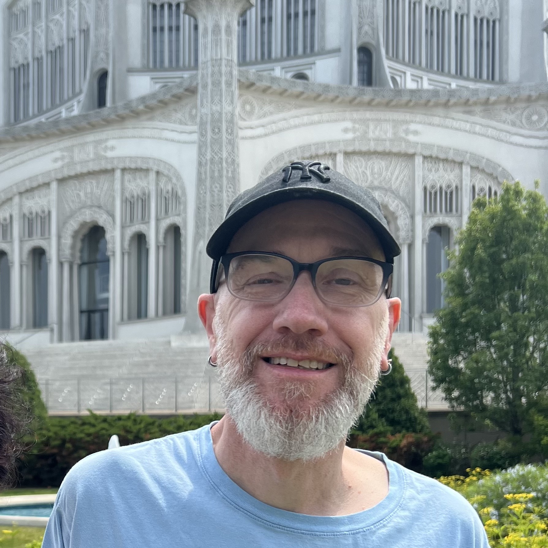 portrait of thomas at home in Wilmette, IL, USA, January 2025